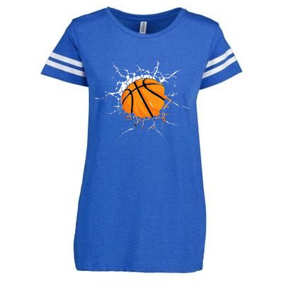 Cool Basketball Player Enza Ladies Jersey Football T-Shirt