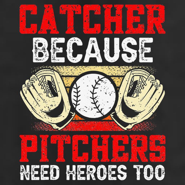 Catcher Because Pitchers Need Heroes Too Baseball Player 11oz C Handle Ceramic Mug