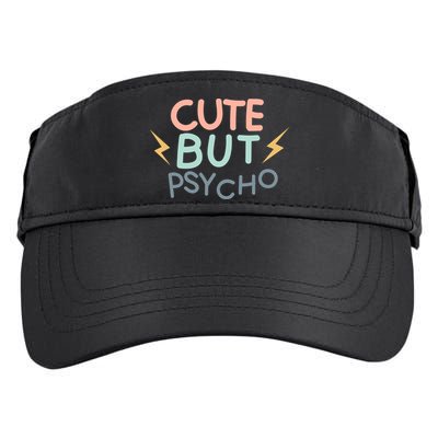 Cute But Psycho Adult Drive Performance Visor