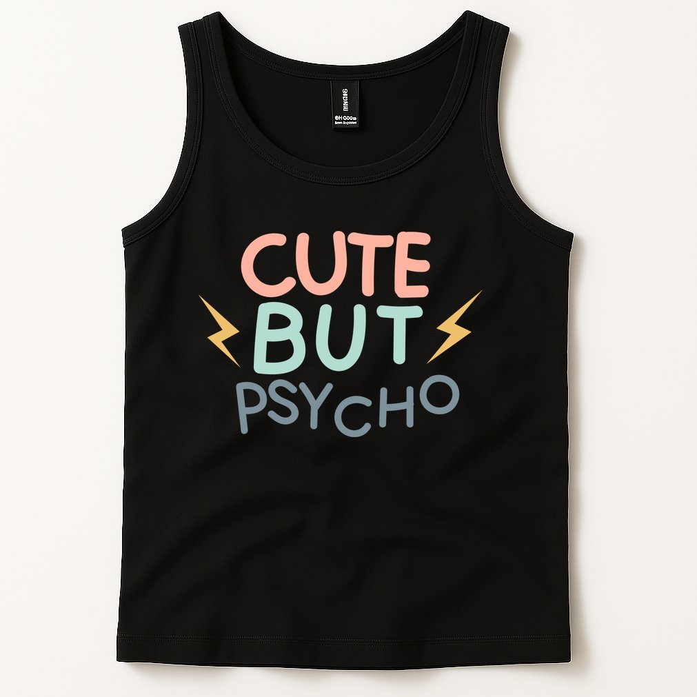 Cute But Psycho Tank Top