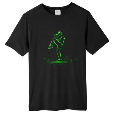 Cool Baseball Pitcher Graphic Baseball Lovers Fans Gift Tall Fusion ChromaSoft Performance T-Shirt