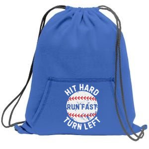 Cute Baseball Pitcher Catcher Player Sports Gift Sweatshirt Cinch Pack Bag