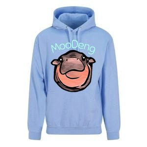 Cute Baby Pygmy Hippo Moodeng Unisex Surf Hoodie