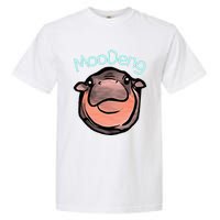 Cute Baby Pygmy Hippo Moodeng Garment-Dyed Heavyweight T-Shirt