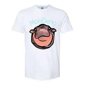 Cute Baby Pygmy Hippo Moodeng Softstyle CVC T-Shirt