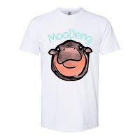 Cute Baby Pygmy Hippo Moodeng Softstyle CVC T-Shirt