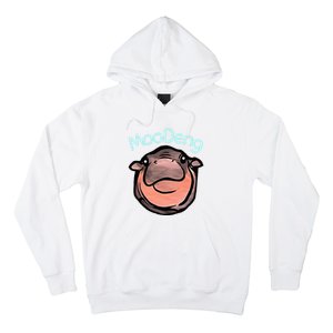 Cute Baby Pygmy Hippo Moodeng Hoodie