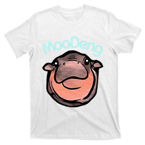 Cute Baby Pygmy Hippo Moodeng T-Shirt