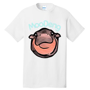 Cute Baby Pygmy Hippo Moodeng Tall T-Shirt