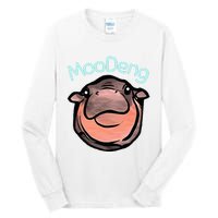 Cute Baby Pygmy Hippo Moodeng Tall Long Sleeve T-Shirt