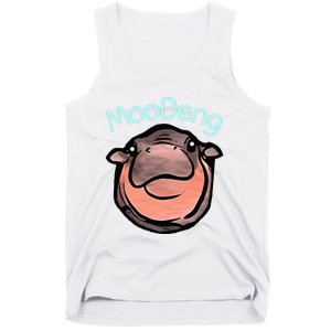 Cute Baby Pygmy Hippo Moodeng Tank Top