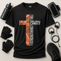 Christian Basketball Player Religious Team Coach Cooling Performance Crew T-Shirt