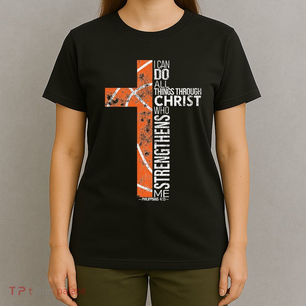Christian Basketball Player Religious Team Coach T-Shirt