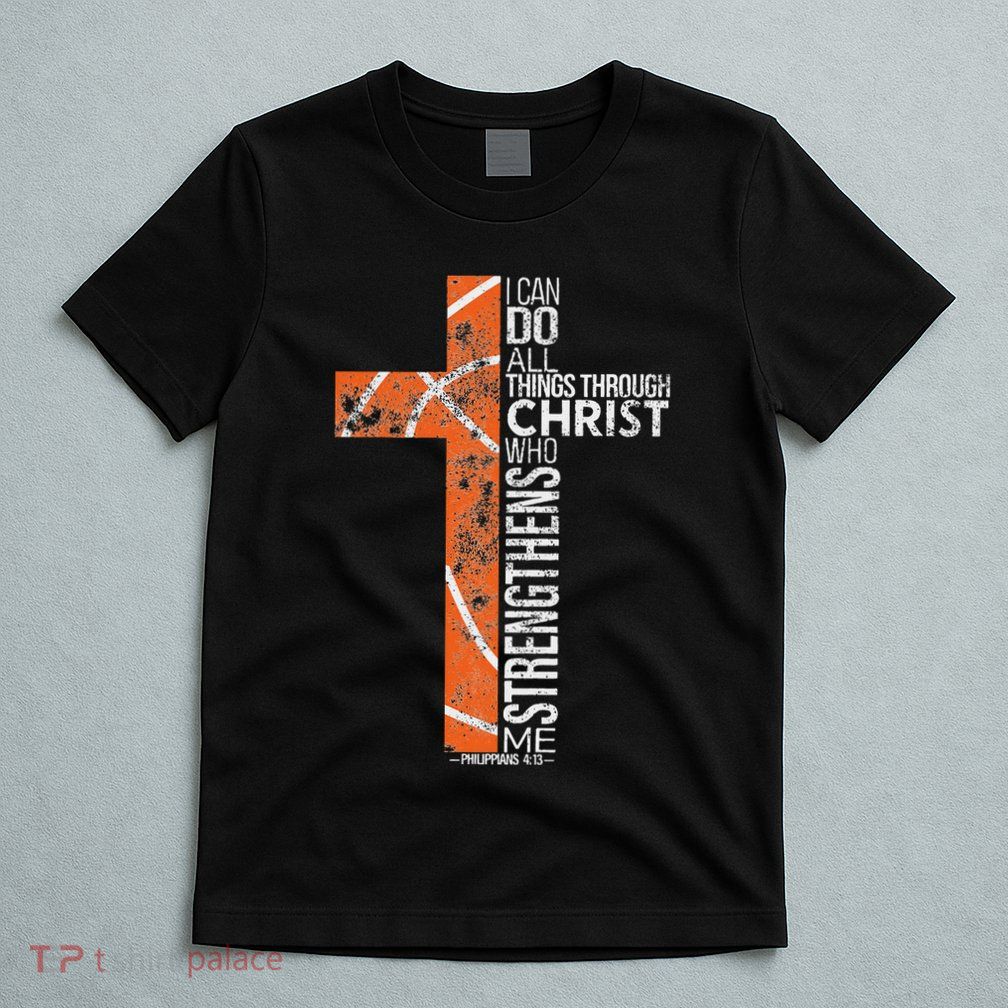 Christian Basketball Player Religious Team Coach T-Shirt