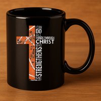 Christian Basketball Player Religious Team Coach 11oz C Handle Ceramic Mug