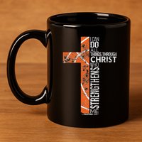 Christian Basketball Player Religious Team Coach 11oz C Handle Ceramic Mug