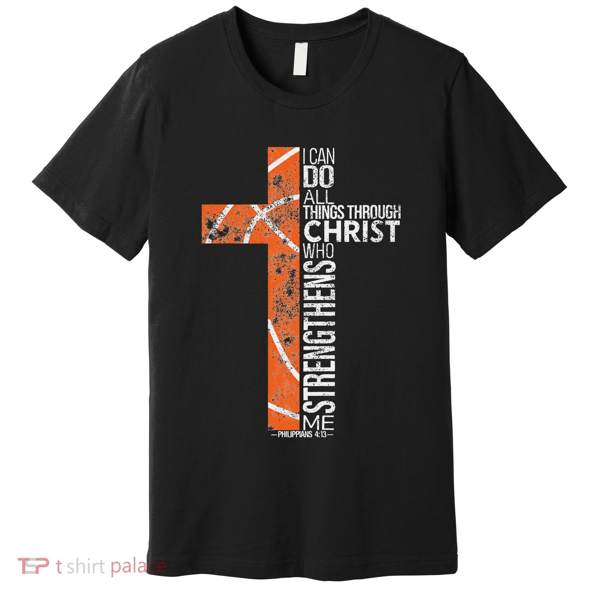 Christian Basketball Player Religious Team Coach Premium T-Shirt
