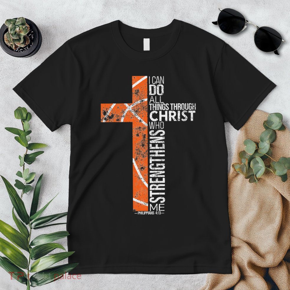 Christian Basketball Player Religious Team Coach Premium T-Shirt