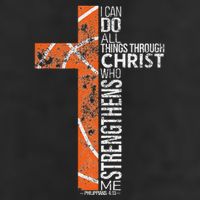 Christian Basketball Player Religious Team Coach Golf Towel