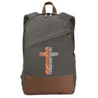 Christian Basketball Player Religious Team Coach Cotton Canvas Backpack