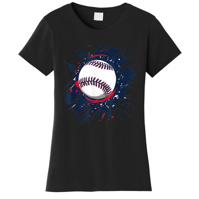 Cool Baseball Player And Fan Gift Women's T-Shirt