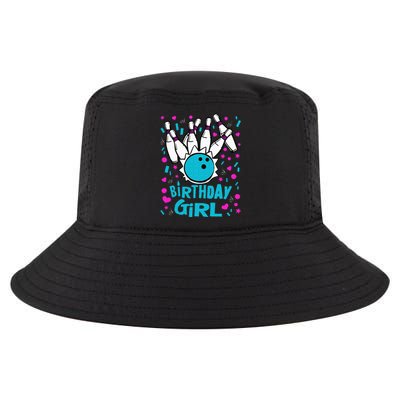 Cute Bowling Party Birthday Girl Pins Bowler Gift Cool Comfort Performance Bucket Hat