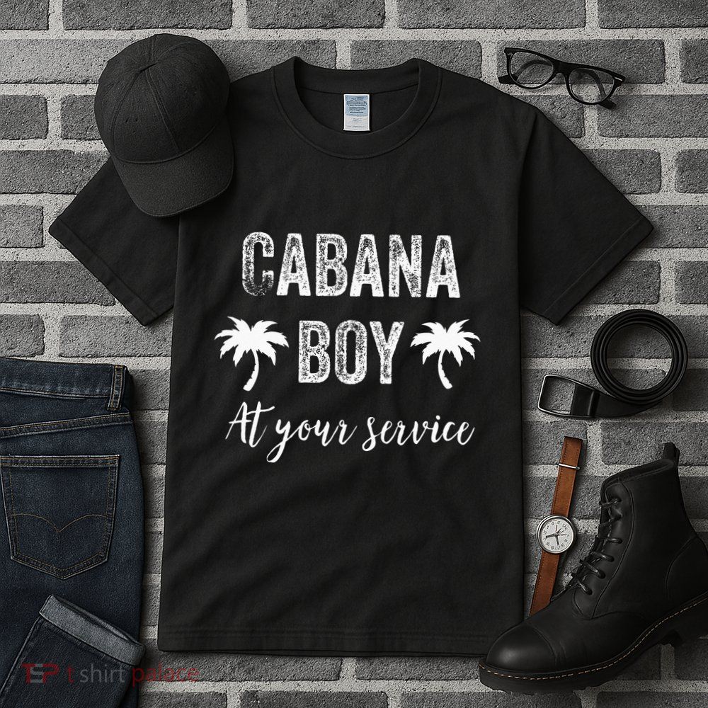 Cabana Boy Pool Party Bartender Tall T-Shirt