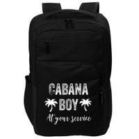 Cabana Boy Pool Party Bartender Impact Tech Backpack