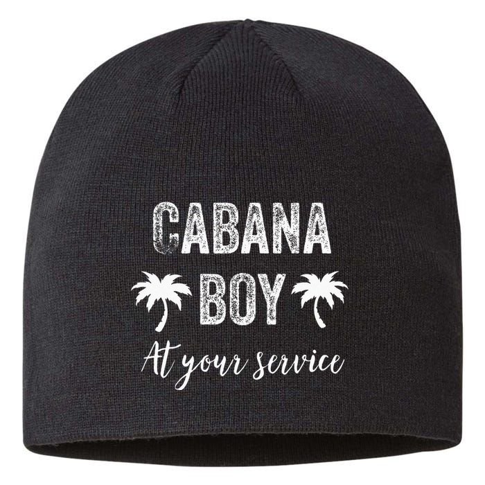 Cabana Boy Pool Party Bartender Sustainable Beanie