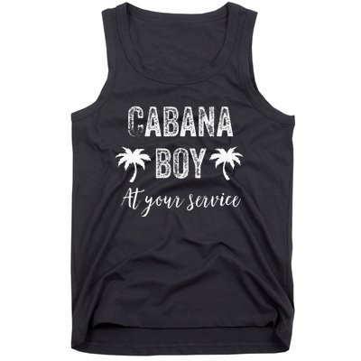 Cabana Boy Pool Party Bartender Tank Top