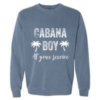 Cabana Boy Pool Party Bartender Garment-Dyed Sweatshirt