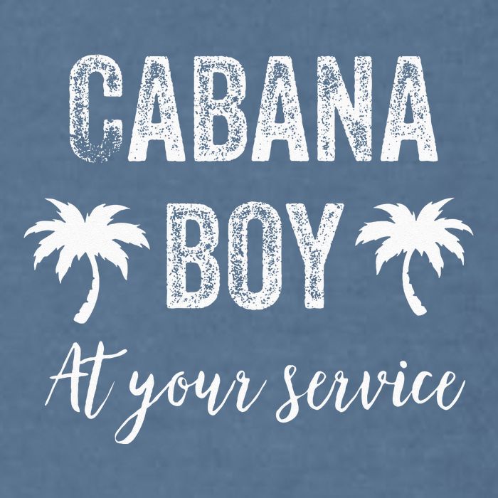 Cabana Boy Pool Party Bartender Garment-Dyed Sweatshirt