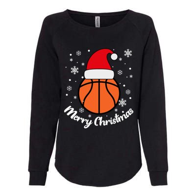 Christmas Basketball Pajamas Basketball Christmas Cute Gift Womens California Wash Sweatshirt