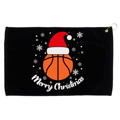 Christmas Basketball Pajamas Basketball Christmas Cute Gift Grommeted Golf Towel