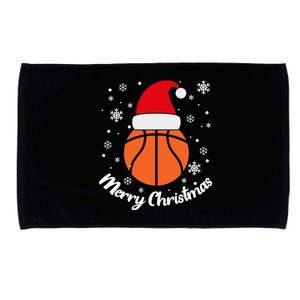 Christmas Basketball Pajamas Basketball Christmas Cute Gift Microfiber Hand Towel