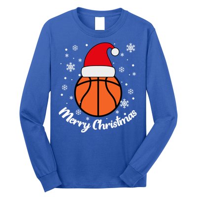 Christmas Basketball Pajamas Basketball Christmas Cute Gift Long Sleeve Shirt