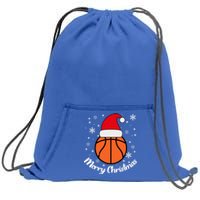 Christmas Basketball Pajamas Basketball Christmas Cute Gift Sweatshirt Cinch Pack Bag