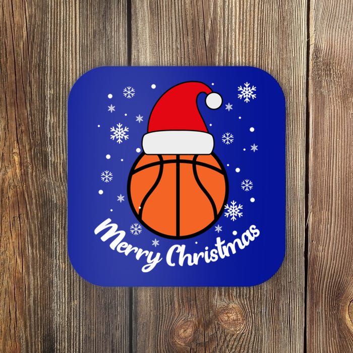 Christmas Basketball Pajamas Basketball Christmas Cute Gift Coaster