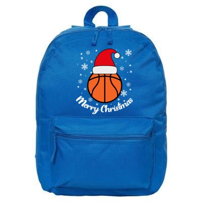 Christmas Basketball Pajamas Basketball Christmas Cute Gift 16 in Basic Backpack