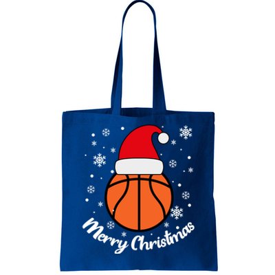 Christmas Basketball Pajamas Basketball Christmas Cute Gift Tote Bag