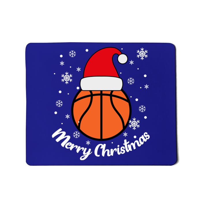 Christmas Basketball Pajamas Basketball Christmas Cute Gift Mousepad