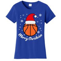 Christmas Basketball Pajamas Basketball Christmas Cute Gift Women's T-Shirt