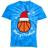 Christmas Basketball Pajamas Basketball Christmas Cute Gift Kids Tie-Dye T-Shirt