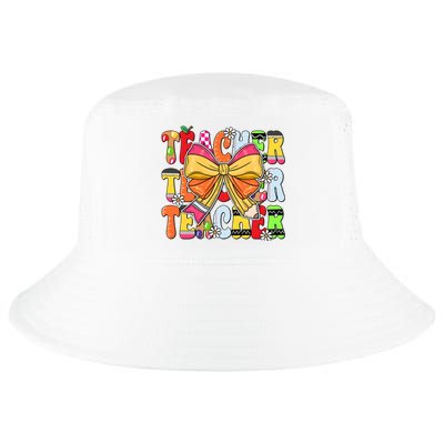 Coquette Bow Pencil Teacher Life Cool Comfort Performance Bucket Hat