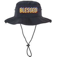 Colorful Blessed Quote Gift Legacy Cool Fit Booney Bucket Hat