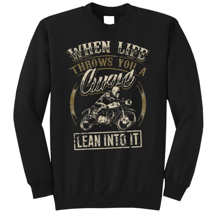 Cool Biker Quote Funny Motorcycle Saying Love Riding Long Sleeve Sweatshirt