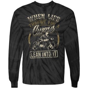 Cool Biker Quote Funny Motorcycle Saying Love Riding Long Sleeve Tie-Dye Long Sleeve Shirt