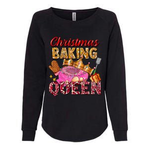 Christmas Baking Queen Donut Lover Xmas Bakers Funny Gift Womens California Wash Sweatshirt