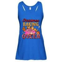 Christmas Baking Queen Donut Lover Xmas Bakers Funny Gift Ladies Essential Flowy Tank