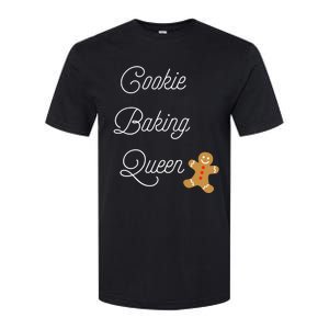 Cookie Baking Queen Christmas Gift Softstyle CVC T-Shirt